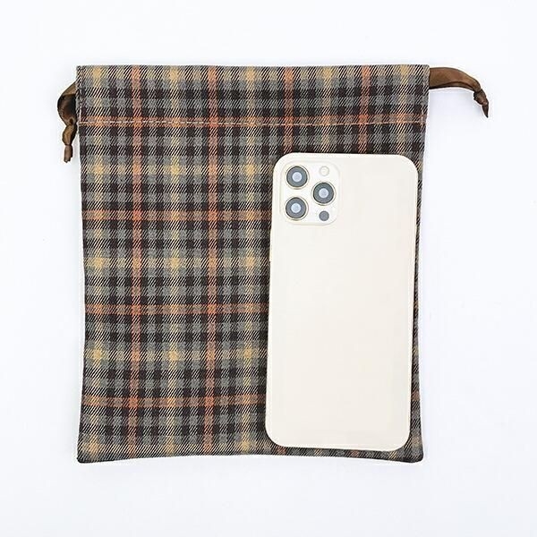 ミッフィーチェックポーチ