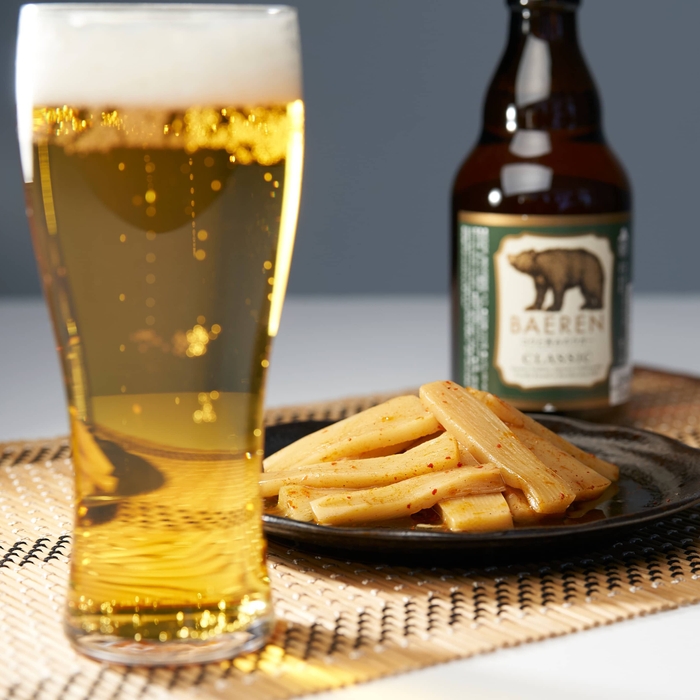ベアレンビールとメンマ