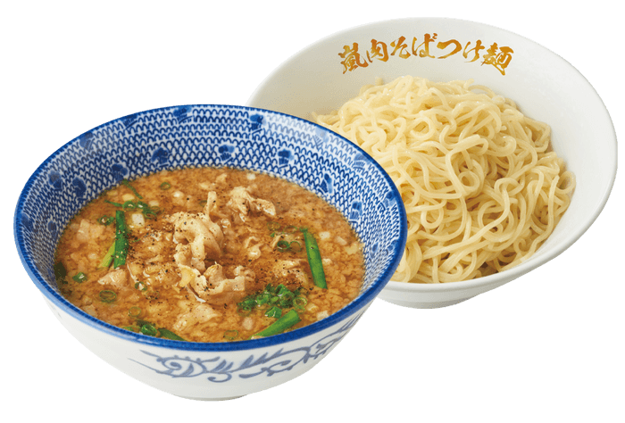 嵐肉そばつけ麺(税込930円)