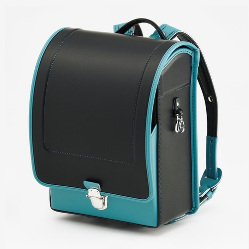 ブラック/ピーコックブルー