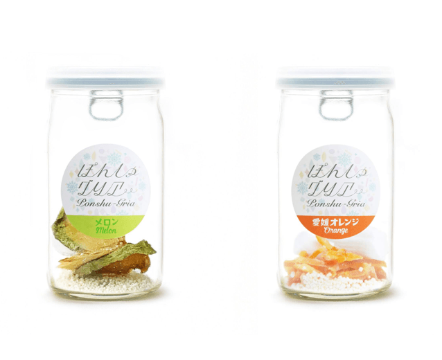新フレーバーの新潟メロンと愛媛オレンジ