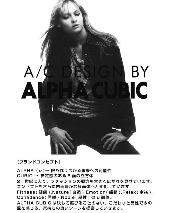 ALPHA　CUBIC公認製品