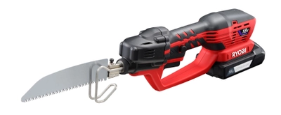 電気のこぎりのコードレスモデルを新たにラインアップ 充電式のこぎり「BSK-1800L1/BSK-1800KTL1」を発売 ブレード（刃）の交換により、幅広い用途に対応