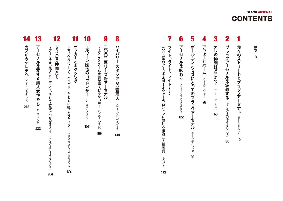 『ブラックアーセナル』 目次1