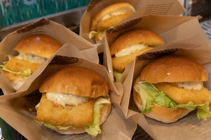 バーガー部門NO1!フィッシュバーガー