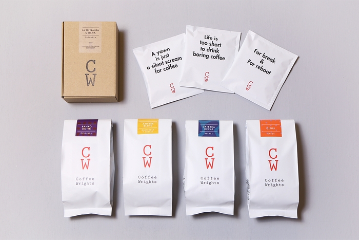Coffee Wrights ラインナップ