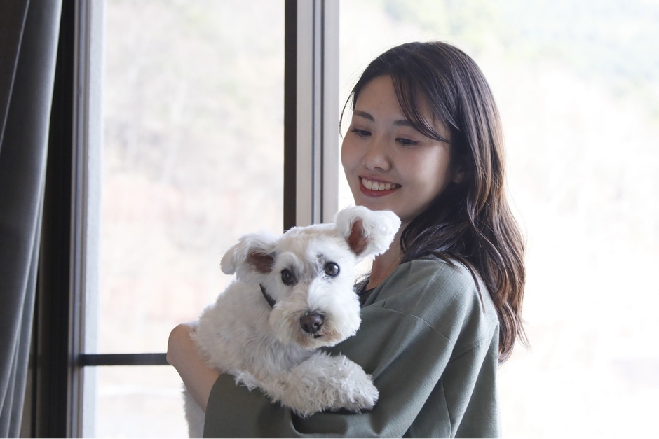 愛犬との滞在