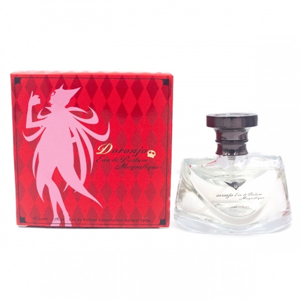 香水を持ったドロンジョのイラストは描き下ろしイラスト!