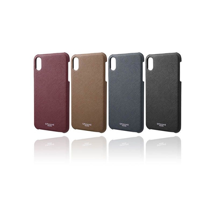 2:“ユーロパッシオーネ”シェル型PUレザーケース(iPhone XS Max対応)