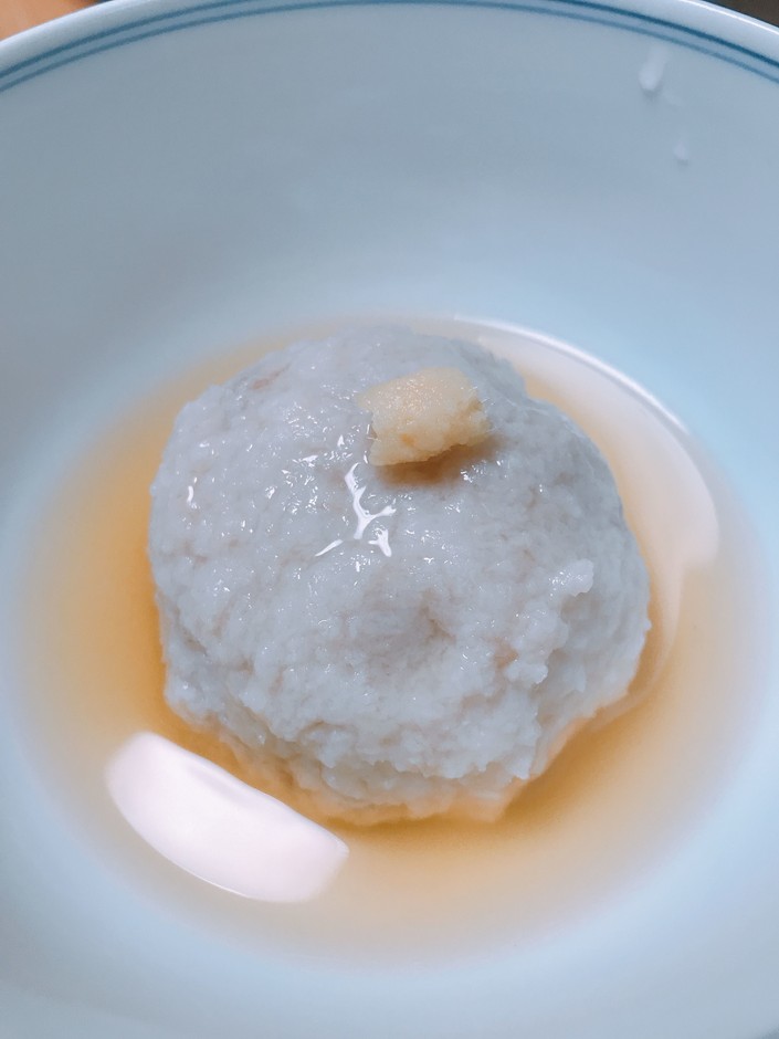 メニュー例:蓮根饅頭