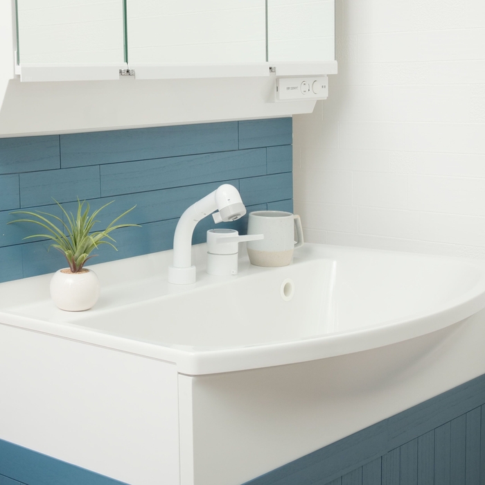 デコウッドタイル ブルー