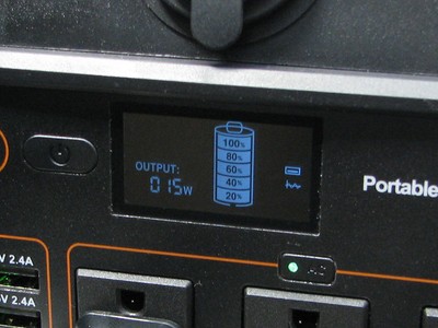 ポータブル電源 T700 残量メモリー2