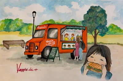 キッチンカー　イメージ図