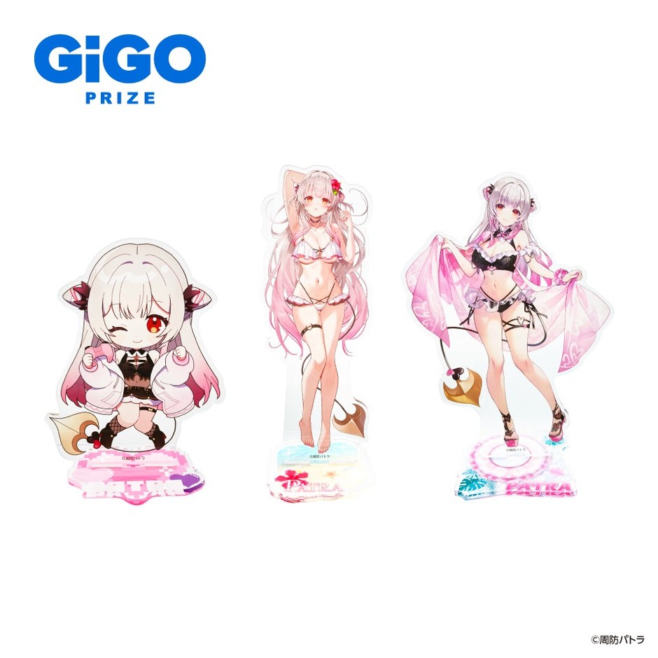 ▲周防パトラアクリルスタンド -水着スタイル-(全3種)