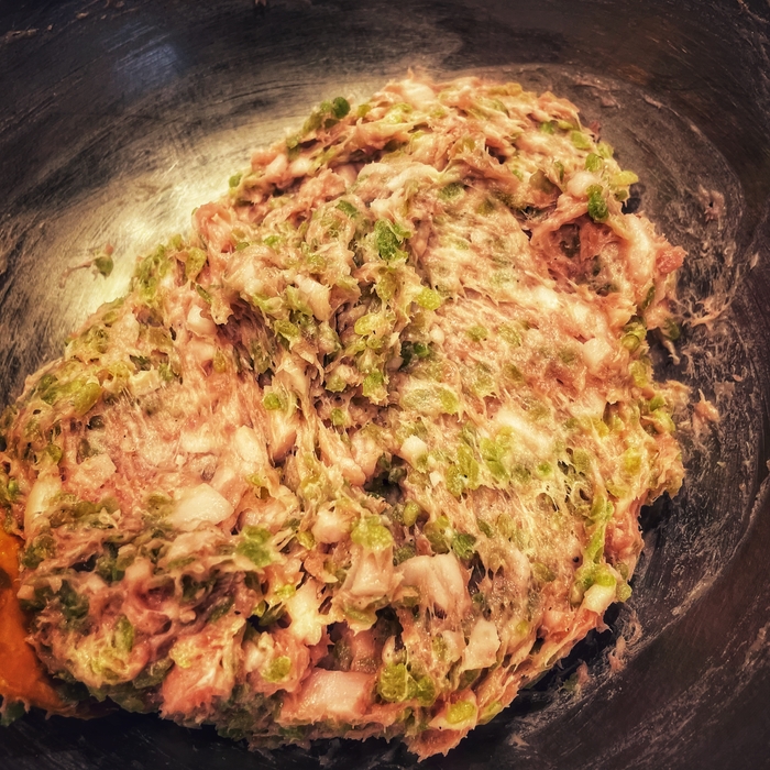 ミックスします