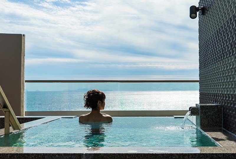 貸切露天風呂<PrivateViews三日月>