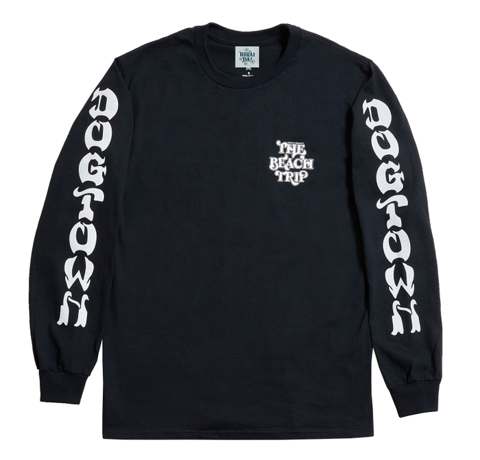 9 "DOGTOWN × THE BEACH TRIP" CROSS LOGO L/S TEE_F