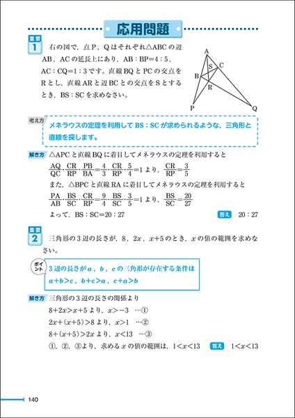 「要点整理」数学検定準2級 中面3