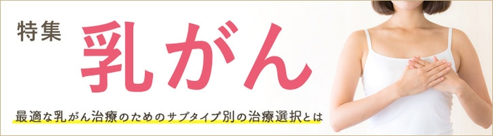 特集:最適な乳がん治療のためのサブタイプ別の治療選択とは