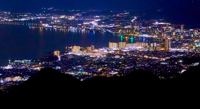 比叡山坂本 秋のライトアップに伴う坂本ケーブル夜間特別運行！