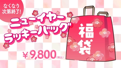 何が当たるかはお楽しみ！かわいいハローキティがたくさん詰まった福袋 『AWAJI HELLO KITTY APPLE LAND限定福袋』1月1日より販売開始