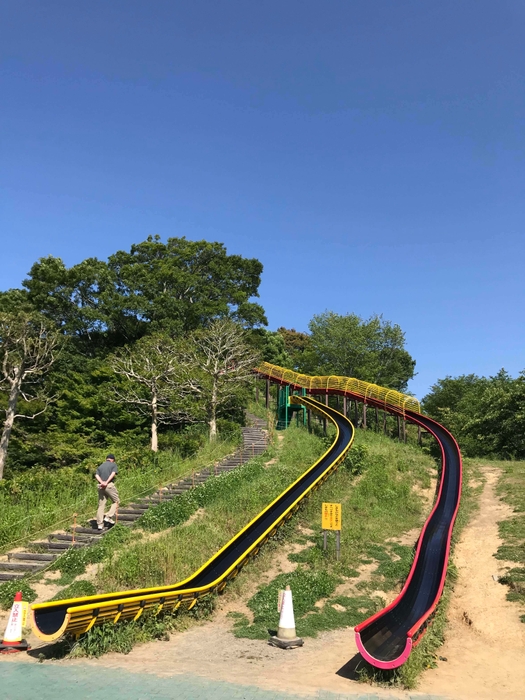 蓮華寺池公園ジャンボ滑り台