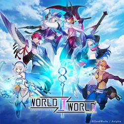 スマートフォン向けニコイチRPG『World Ⅱ World』本日配信開始！