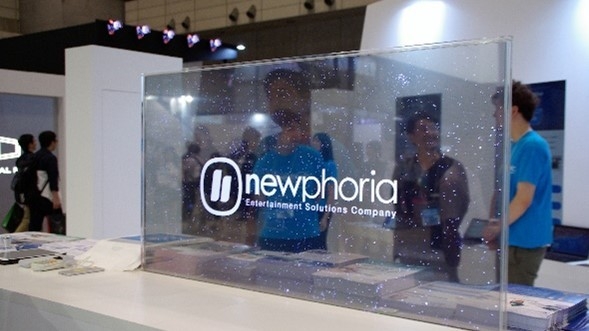 展示会での設置 2