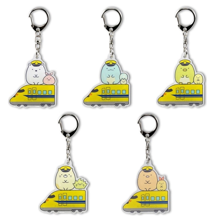 アクリルキーホルダー 5種セット 3,300円