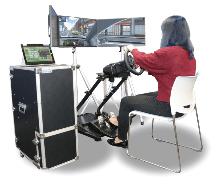 交通安全危険予測シミュレータ自動車偏