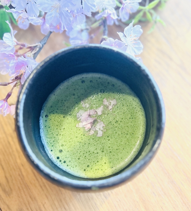 桜緑茶