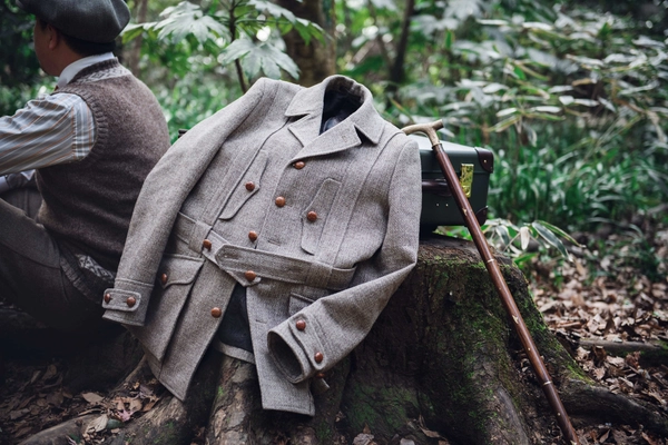 廃棄されていた日本産の羊毛で幻のツイードを再現したジャケット 「Classic Norfolk Jacket -Special Edition-」が Muuseo Factoryにて予約受付開始