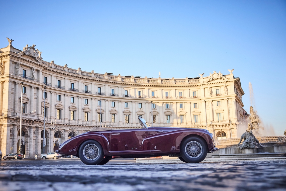アナンタラ・コンコルソ・ローマ 2026に登場する1945 Alfa Romeo 6C 2500 Cabriolet