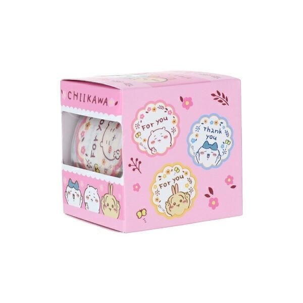 ちいかわのぷっくり感が魅力のボンボンドロップシール