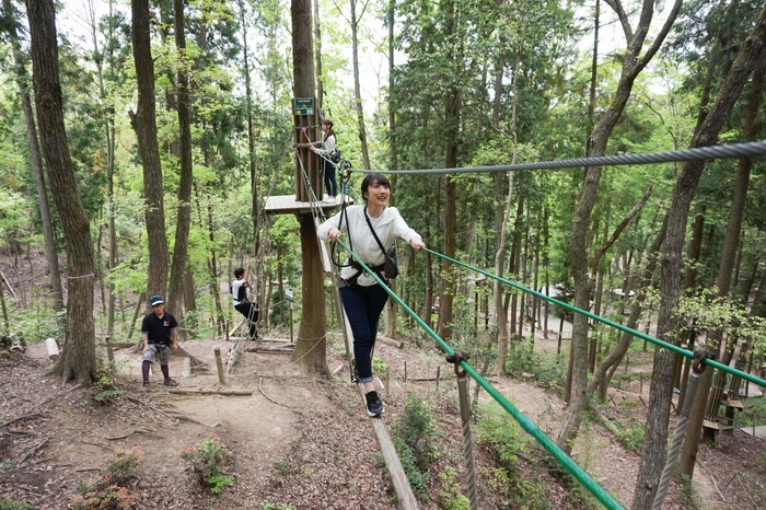 秋はみんなで冒険の森へ