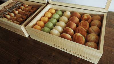 空間を演出する、 BREAD BOXなどの什器提供
