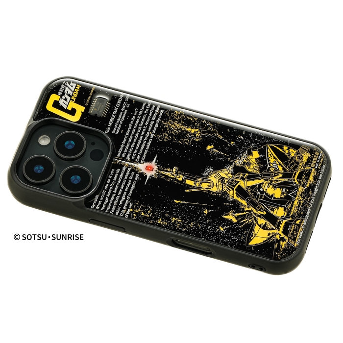 FLASH ガンダム ラストシューティング Ver. 基板アート 16Pro ケース ななめ