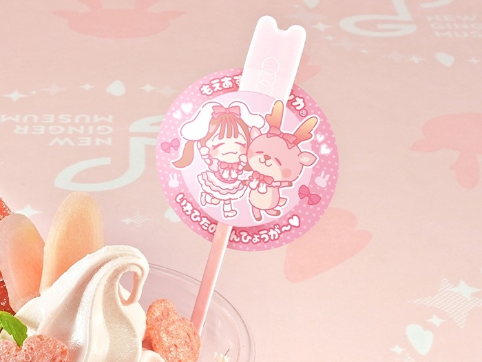 もえあず×イワシカ 箸＆スプーンマーカー