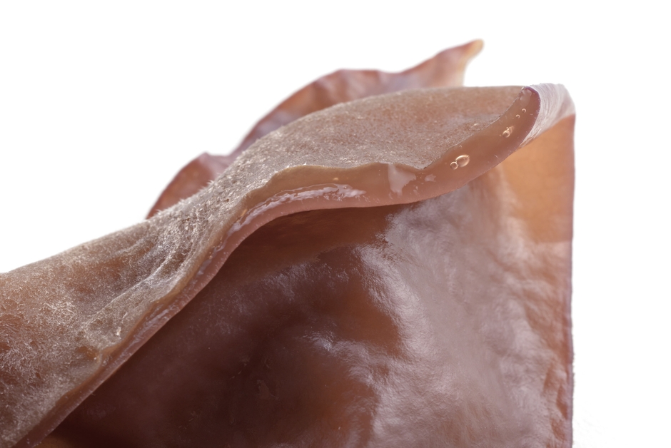 肉厚で水分をたっぷり含んだ断面