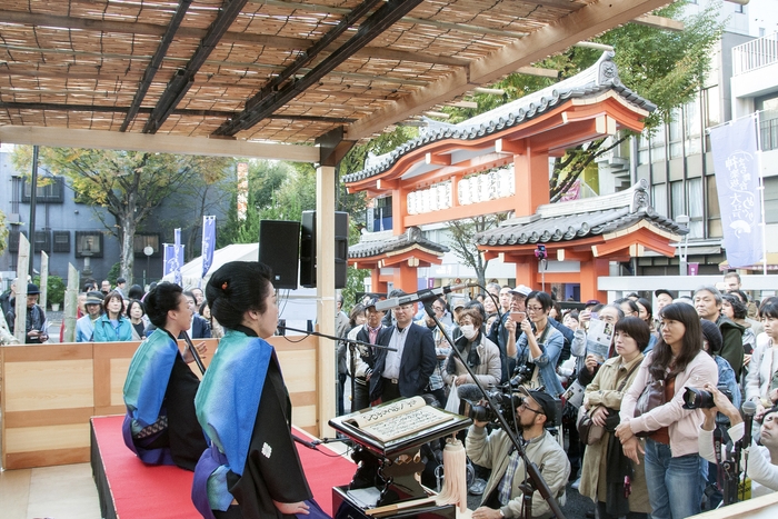 神楽坂楽座〜講釈場