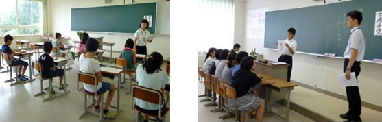 近畿大学附属新宮高等学校・中学校 夏のオープンスクール開催（写真は昨年度の体験授業の様子）