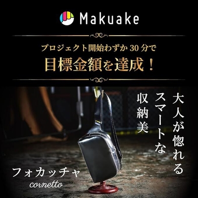 クラウドファンディングにて30分で目標達成