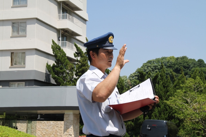 尾道市消防局予防課査察指導 山下晋矢主任の総評