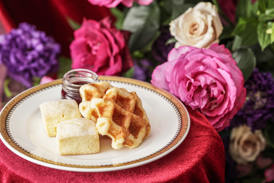 ▲ワッフル・スコーン・コンフィチュール イメージ