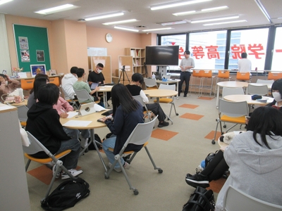 四日市キャンパス 発表の様子