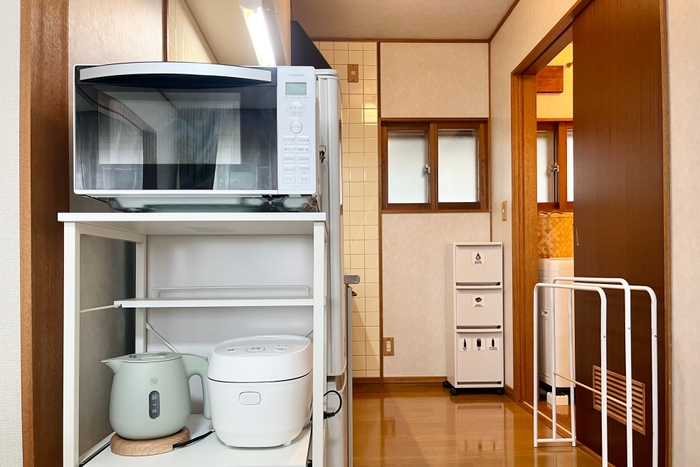 日本製の家電完備