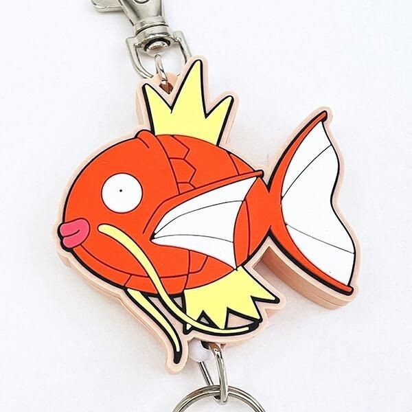 ポケモンのラバーリールキーホルダー