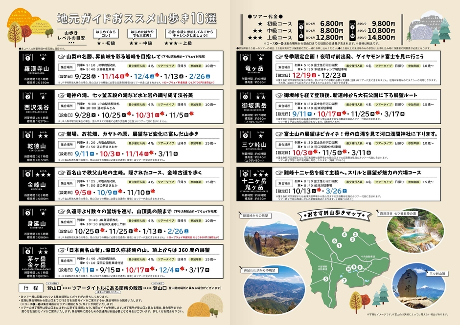 秋・冬編 商品ラインアップ