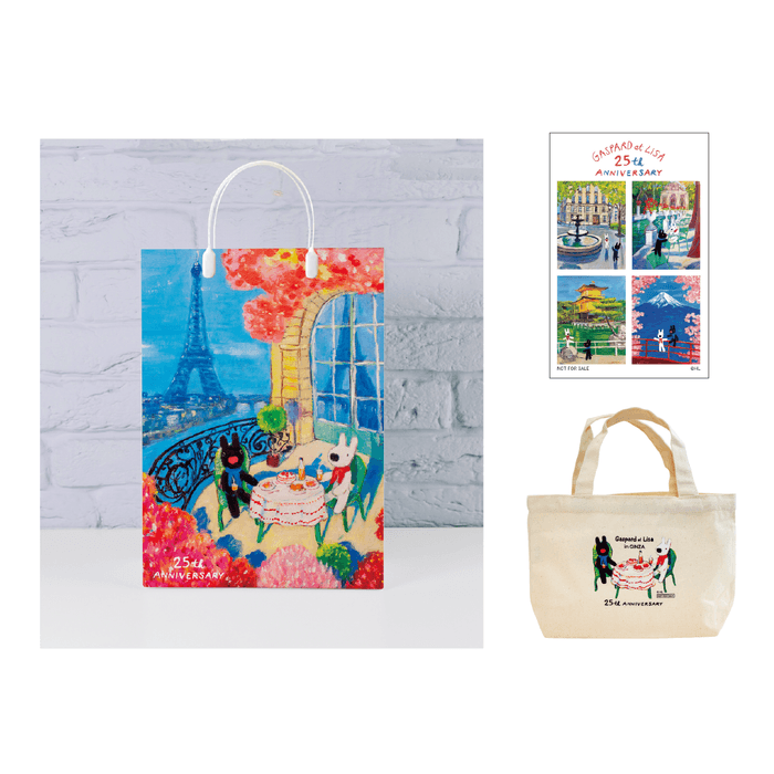 購入ノベルティ(紙袋、ステッカー、ミニトート)