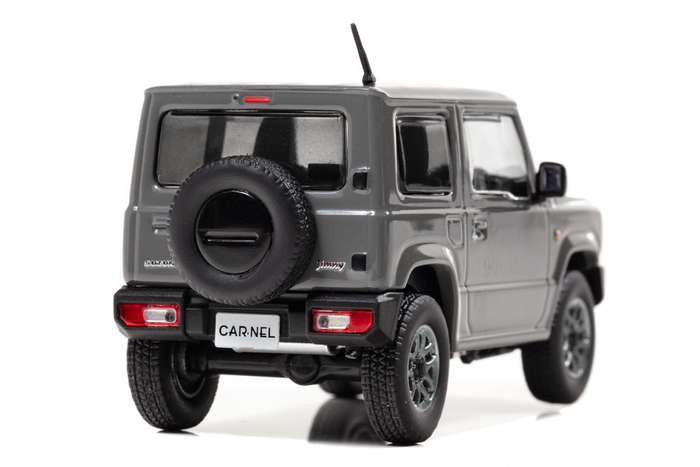 1/43 スズキ ジムニー XC (JB64W) 2018 Medium Gray / オプショングリル:後
